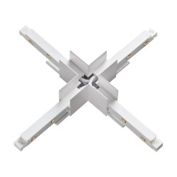 Соединитель с токопроводом для шинопровода Х-образный NOVOTECH FLUM 135127