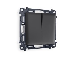 Ambrella Light Комплект механизма 2-клавишного выключателя Ambrella Volt ALFA MA903010