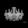 Люстра хрустальная 1403/6/195 Ni Bohemia Ivele Crystal (Стеклянный рожок)