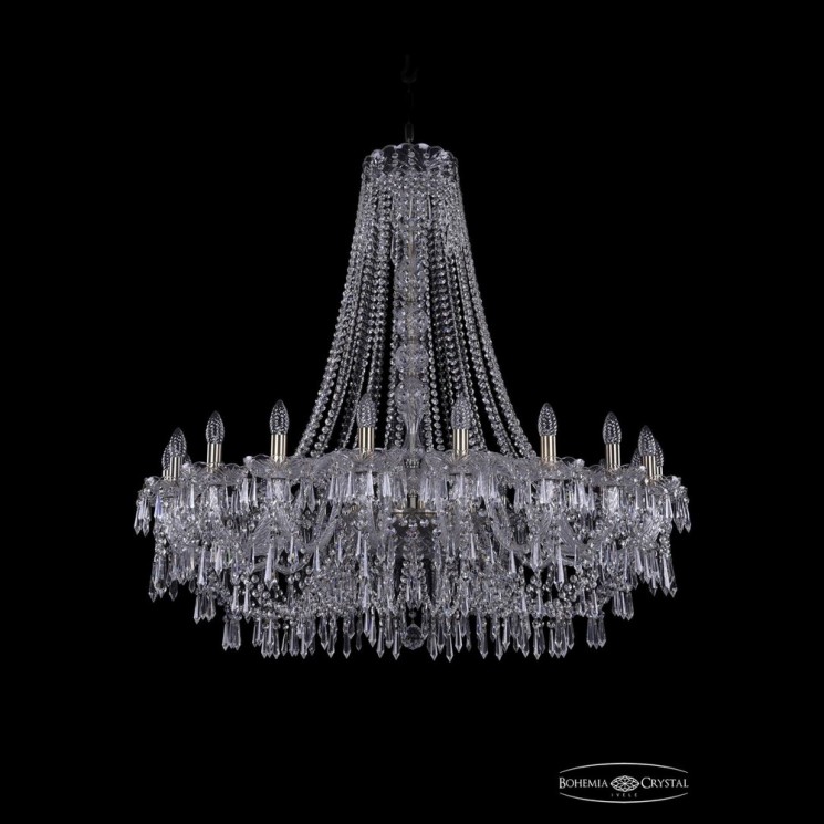 Люстра хрустальная 1403/20/400/h-114 Pa Bohemia Ivele Crystal (Стеклянный рожок)