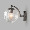 Настенный светильник со стеклянным плафоном                      Eurosvet  30178/1 черный жемчуг
