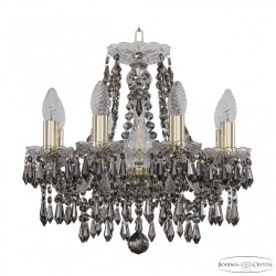 Люстра хрустальная 1403/8/141 G R731 Bohemia Ivele Crystal (Стеклянный рожок)