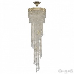 Люстра спираль хрустальная 83111/30IV-100 G Bohemia Ivele Crystal (8311)