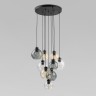 Подвесной светильник со стеклянными плафонами                      TK Lighting  10247 Cubus