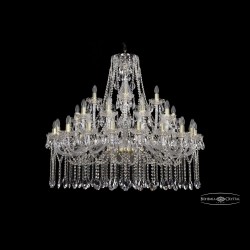Люстра хрустальная 1413/20+10+5/400 G Bohemia Ivele Crystal (Стеклянный рожок)