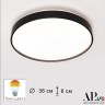 Светильник 3315.XM302-1-374/24W/4K Black APL LED (Toscana)
