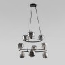 Подвесной светильник со стеклянными плафонами                      TK Lighting  6845 Anabelle