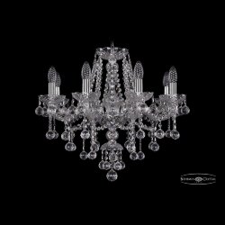 Люстра хрустальная 1415/8/200 Ni Balls Bohemia Ivele Crystal
