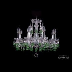 Люстра хрустальная 1410/6/160 Ni V5001 Bohemia Ivele Crystal (Стеклянный рожок)