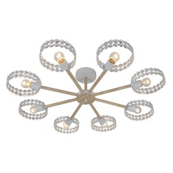 Escada 679/8P E27*60W White/Wood