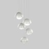 Подвесной светильник со стеклянными плафонами                      TK Lighting  10214 Bono