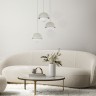 Подвесной светильник со стеклянными плафонами                      TK Lighting  10206 Bono