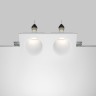 Maytoni Встраиваемый светильник Gyps Modern GU10 2x10Вт