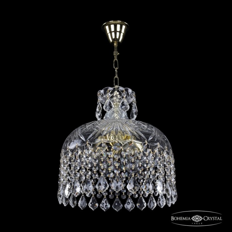 Подвес хрустальный 14781/35 G Leafs Bohemia Ivele Crystal (Стеклянная чаша)