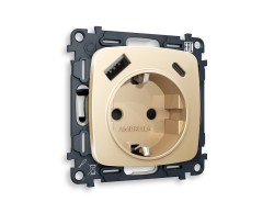 Ambrella Light Комплект механизма электрической розетки Ambrella Volt OMEGA MO610010