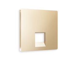 Ambrella Light Лицевая панель для компьютерной/телефонной розетки RJ-45/RJ-11 QUANT Ambrella Volt ALFA AP6120
