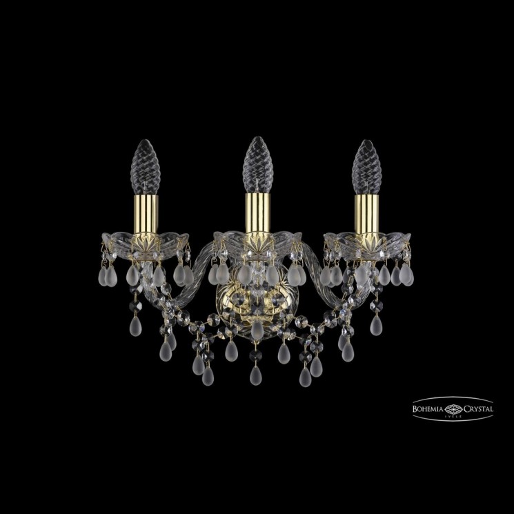 Бра хрустальные 1410B/3/141 G V0300 Bohemia Ivele Crystal (Стеклянный рожок)