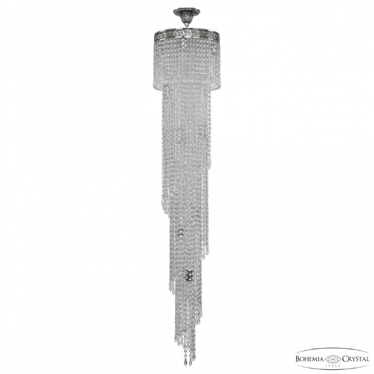 Люстра спираль хрустальная 83111/30IV-150 NB Bohemia Ivele Crystal (8311)