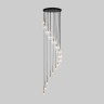 Подвесной светильник со стеклянными плафонами                      TK Lighting  10182 Aurora
