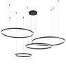 Indigo Подвесной светильник 14001/4P Black