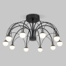Потолочный светодиодный светильник Ragno                      Eurosvet  90035/10  LED черный