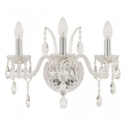 Бра хрустальные 105B/3/141 Ni Bohemia Ivele Crystal (С 2 лампочками и более)