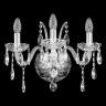 Бра хрустальные 105B/3/141 Ni Bohemia Ivele Crystal (С 2 лампочками и более)