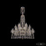Люстра хрустальная 1413/16+8+4/400/XL-163/2d G M801 Bohemia Ivele Crystal (Стеклянный рожок)