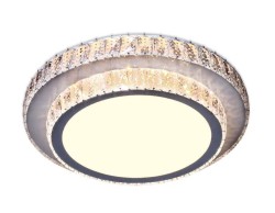 Ambrella Light Потолочный светодиодный светильник Orbital Crystal F94 CH/CL 48W D490
