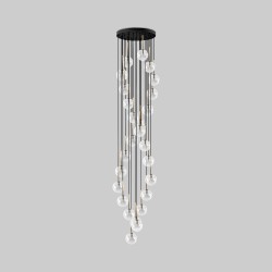 Подвесной светильник со стеклянными плафонами                      TK Lighting  10258 Aurora