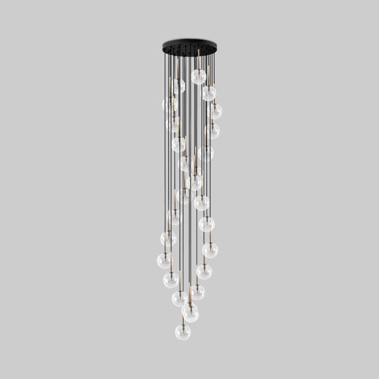 Подвесной светильник со стеклянными плафонами                      TK Lighting  10258 Aurora