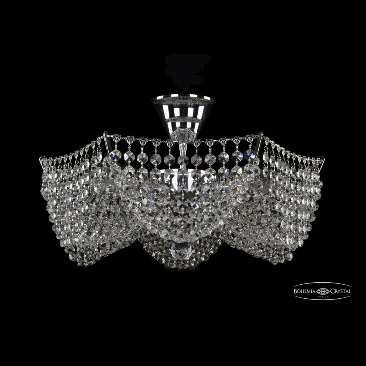 Люстра хрустальная 77081/42 Ni Bohemia Ivele Crystal (Потолочные)