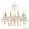 Люстра хрустальная 116/10/141 G Bohemia Ivele Crystal (Стеклянный рожок)