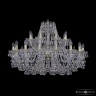 Люстра хрустальная 1409/16+8/360 G Bohemia Ivele Crystal (Стеклянный рожок)