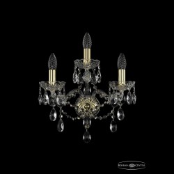 Бра хрустальные 1415B/2+1/165 G Bohemia Ivele Crystal (Стеклянный рожок)