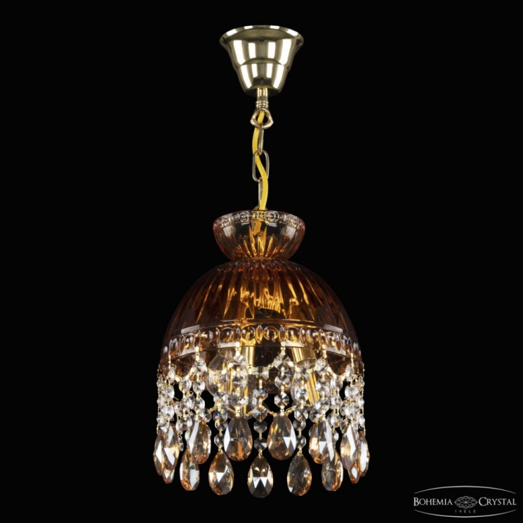 Подвесной светильник с цветным хрусталём 5478/22 G Amber/M-1G K721 Bohemia Ivele Crystal (5478)