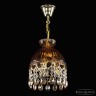 Подвесной светильник с цветным хрусталём 5478/22 G Amber/M-1G K721 Bohemia Ivele Crystal (5478)