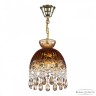 Подвесной светильник с цветным хрусталём 5478/22 G Amber/M-1G K721 Bohemia Ivele Crystal (5478)