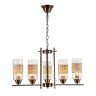 Escada 572/6 E27*60W D610 Antique Brass