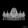 Люстра хрустальная 1413/16/360 Ni  Bohemia Ivele Crystal (Стеклянный рожок)