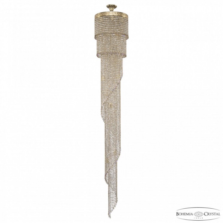 Люстра спираль хрустальная 83111/40IV-250 G R801 Bohemia Ivele Crystal (8311)