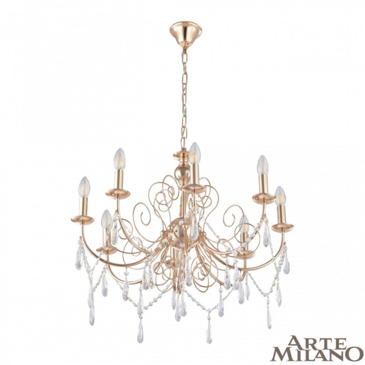 Люстра подвесная 345620/8 FGD Arte Milano (Подвесные)