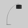 Напольный светильник с тканевым абажуром                      TK Lighting  5485 Moby Black