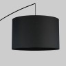 Напольный светильник с тканевым абажуром                      TK Lighting  5485 Moby Black