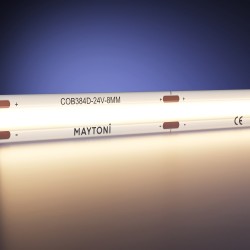 Maytoni Светодиодная лента Ultra 24В COB 12Вт/м 3000К 5м IP 65 201078