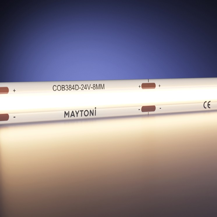 Maytoni Светодиодная лента Ultra 24В COB 12Вт/м 3000К 5м IP 65 201078