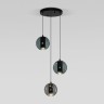Подвесной светильник                      Eurosvet  50258/3 LED дымчатый/бирюзовый