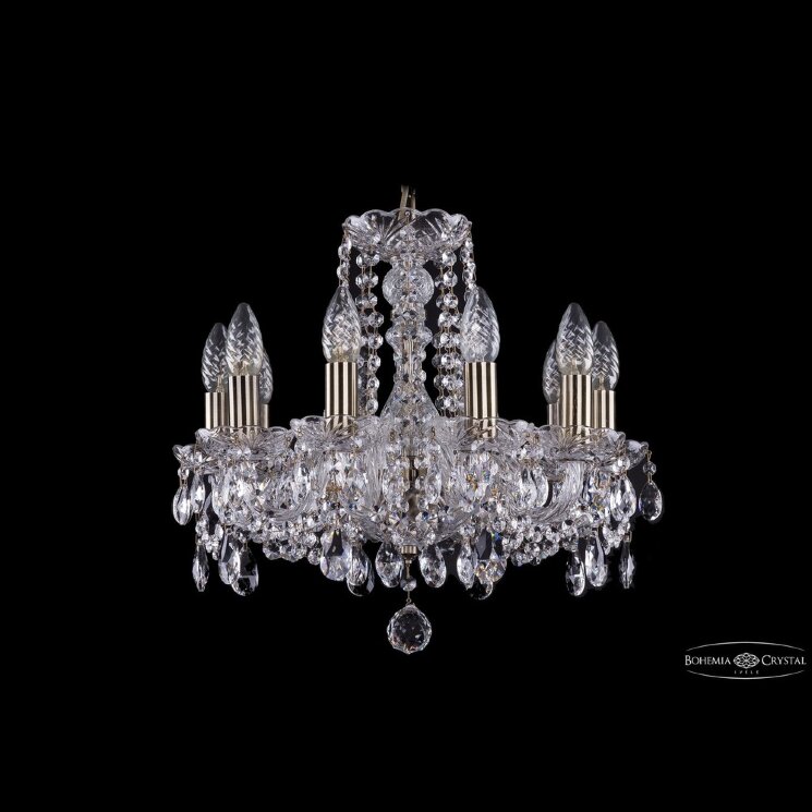 Люстра хрустальная 1402/10/141 Pa Bohemia Ivele Crystal (Стеклянный рожок)