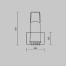 Maytoni Комплект креплений (для профиля 50×35) 4 шт., ALM-5035T-MT 642036