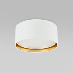 Потолочный светильник с тканевым абажуром                      TK Lighting  3379 Bilbao White Gold